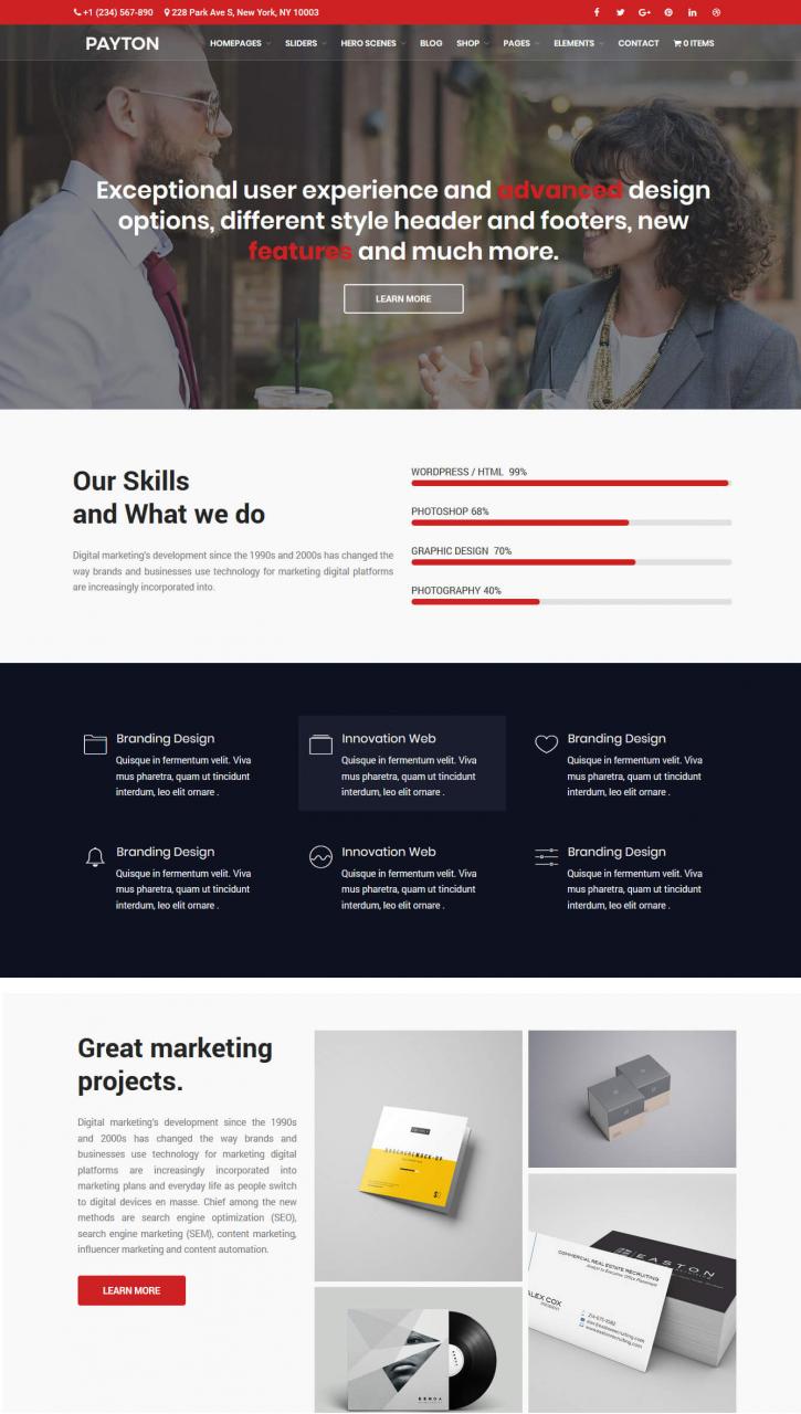 Chia sẻ theme wordpress giới thiệu công ty - doanh nghiệp miễn phí, đẹp mắt