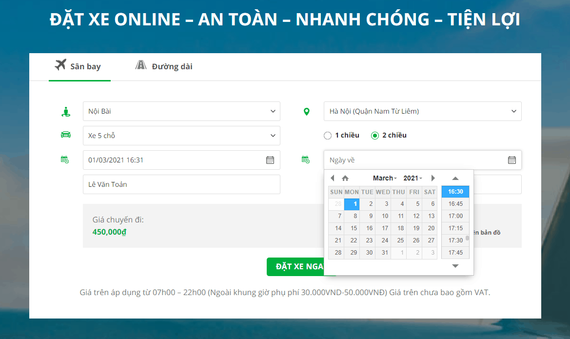 plugin dat xe online danh cho website wordpress 9